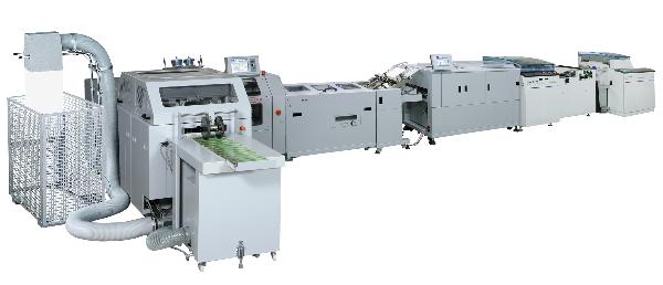 StitchLiner 6000 digital saddle-stitcher.