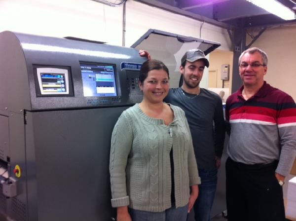 Marylène Gagnon (Co-Owner) Pierre Laselle (Co-Owner) and Mathieu Bergeron (Operator)