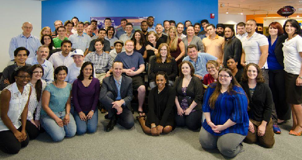 Some of Vistaprint Staff. One of Windsor's largest employeers