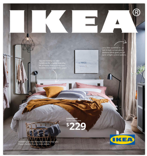 The last IKEA catalogue to be printed for the Canadian market 