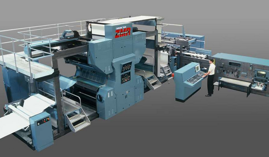 Timson offset book printing press 