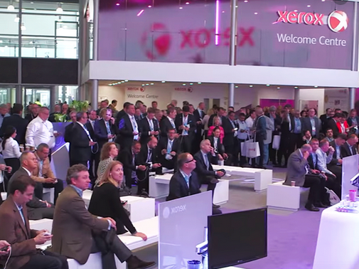 Xerox booth from Drupa 2016 