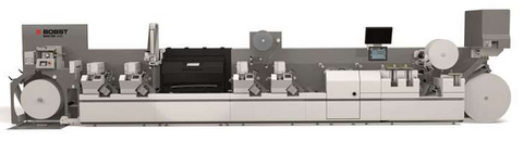 Bobst DM5 narrow web hybrid with Mouvent technology 