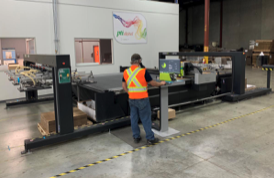  VariAngle tool from Kongsberg install at Packaging Technologies 