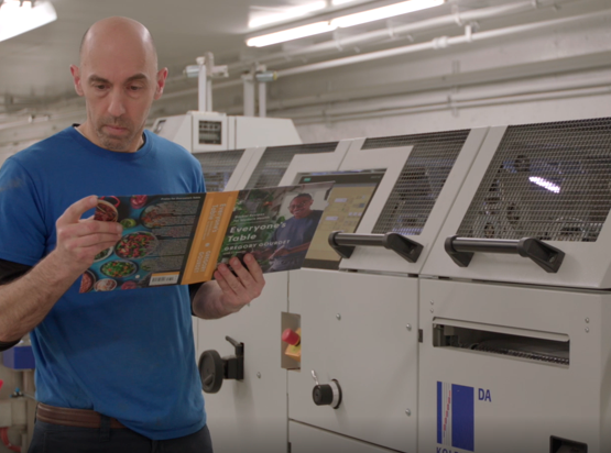 Martin Beauregard, Case Maker Operator and Trainer with new Kolbus DA 280 