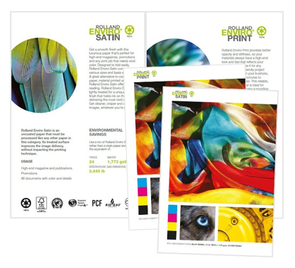 New 100% recycled paper series  swatch books 