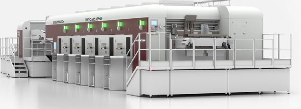 Chroma Evo flexo press