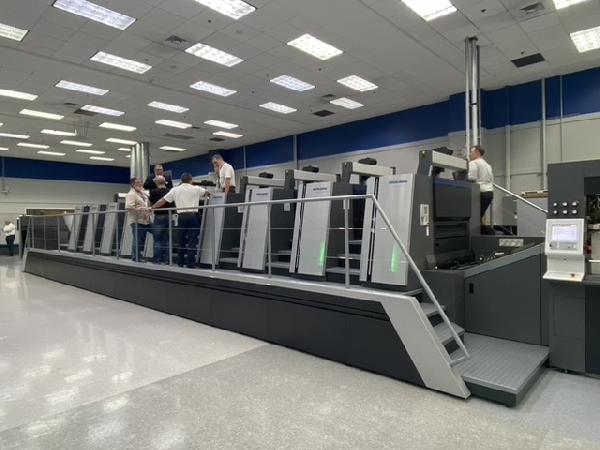 Demo of  new Speedmaster XL 106 