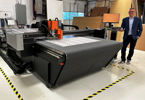 Rob Tenwesteneind owner of 10West with the Kongsberg C24 Edge