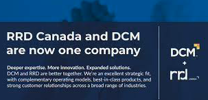 After acquiring RR Donnelley Canada DMC is now the third largest printer in Canada 