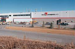 Transcontinental Owen Sound one of 13 plants in Canada and some 3,500 employees. 