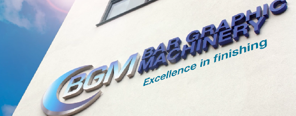 Finishing equipment for the labels and packaging industry.