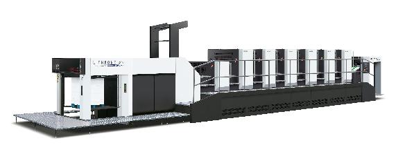 Komori GL640C advance EX with UV curing. 
