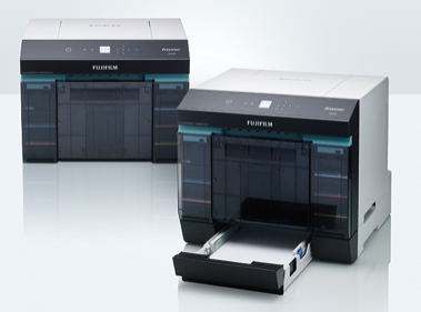 DX400 series is inkjet printer. Photo reproduction of skin textures and subtle colour.