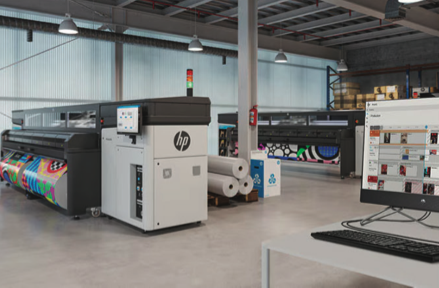 HP is one of the printing industries largest equipment manufactures