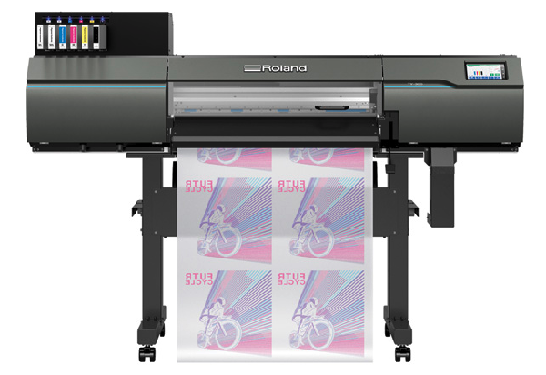 The Roland DG TY-300 direct-to-film printer