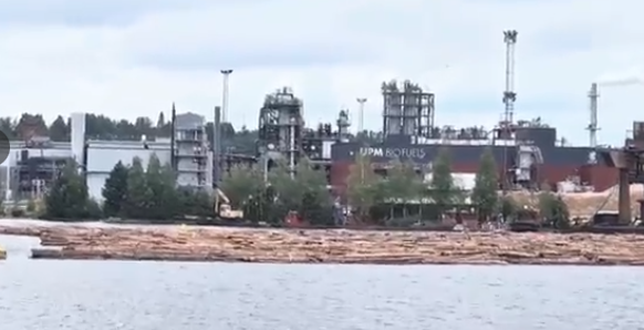 UPM Kaukas Mill, Lappeenranta, Finland,