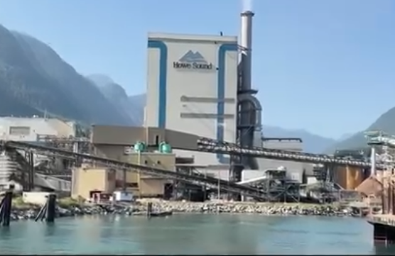 Domtar's Howe Sound Pulp & Paper 