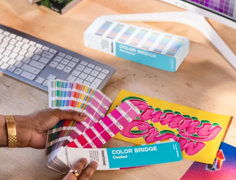 New colours are available across the Pantone Formula Guide, Color Bridge, and Solid Chips Set