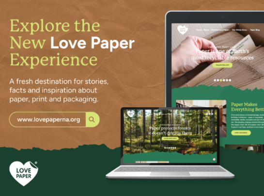 Redesigned Love Paper Website